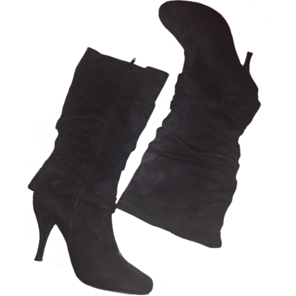 LAST CHANCE! 🌸 BLACK SUEDE-like BOOTS